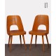 Pair of wooden chairs by Oswald Haerdtl, 1960 - Eastern Europe design