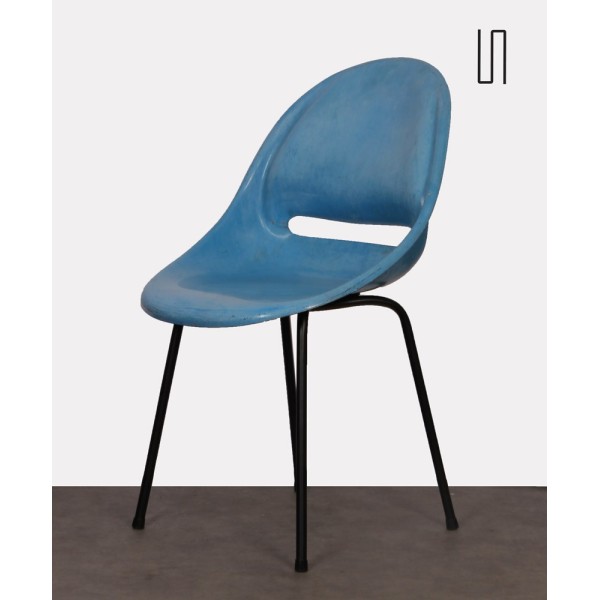 Chaise bleue par Miroslav Navratil pour Vertex, 1959 - 