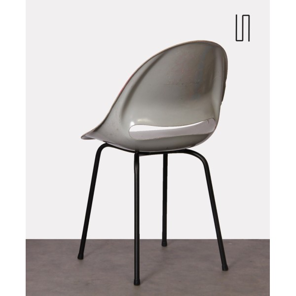 Grey chair by Miroslav Navratil for Vertex, 1959 - 