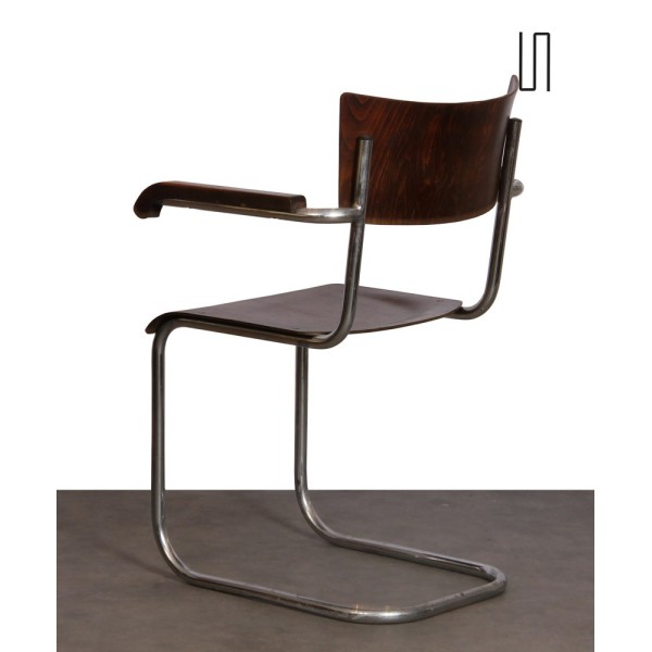 Paire de fauteuils par Mart Stam, fabrication tchèque, 1940 - 