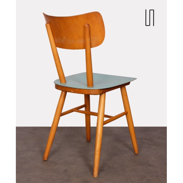 Suite de 4 chaises d'Europe de l'Est pour Ton, 1960 - Design d'Europe de l'Est