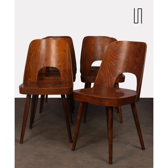 Suite de 6 chaises par Oswald Haerdtl pour Ton, 1960 - Design d'Europe de l'Est