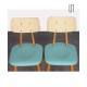 Pair of wooden chairs from the 1960s - Eastern Europe design
