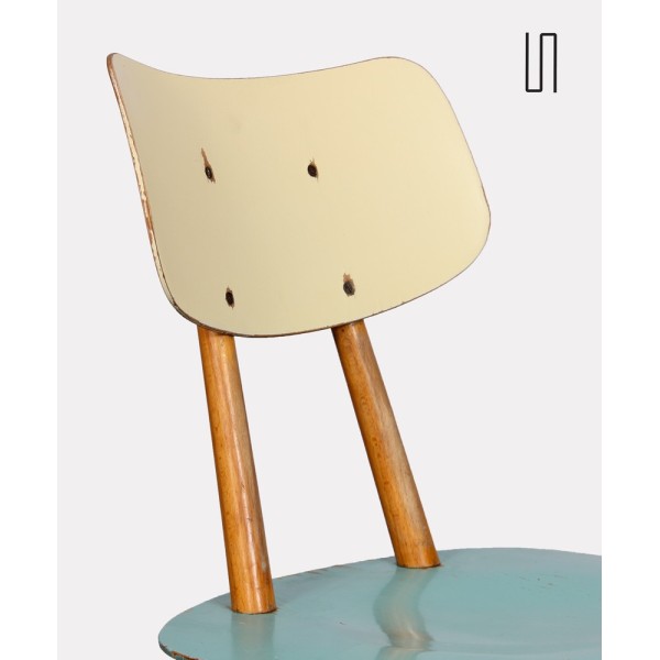 Paire de chaises en bois datant des années 1960 - Design d'Europe de l'Est