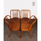 Set of 4 vintage chairs by Antonin Suman, 1960s - Eastern Europe design