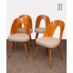 Suite de 4 chaises par Antonin Suman pour Tatra Nabytok, 1960 - Design d'Europe de l'Est