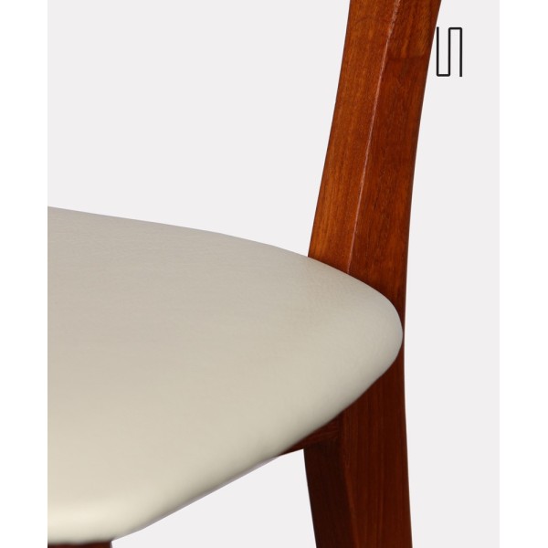 Suite de 4 chaises scandinaves en teck par Niels Koefoed - Design Scandinave