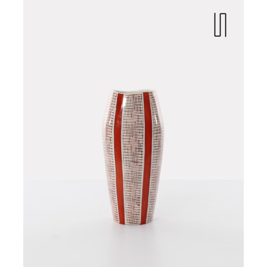 Polish vase produced by Karolina, vintage soviet design from Eastern countries