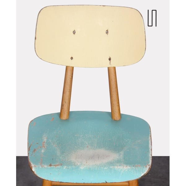 Wooden chair produced by Ton circa 1960 - Eastern Europe design