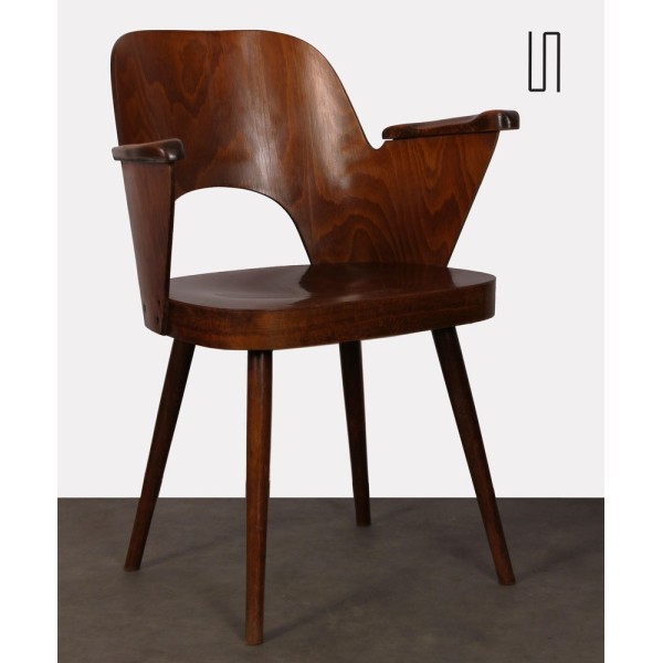 Armchair by Lubomir Hofmann made by Ton, 1960s - 