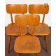 Ensemble de 3 chaises vintage d'Europe de l'Est, 1960 - Design d'Europe de l'Est