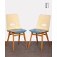 Pair of blue chairs for Czech publisher Ton, 1960s - Eastern Europe design