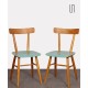 Pair of blue chairs edited by Ton, 1960 - Eastern Europe design