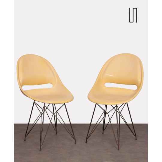 Pair of chairs by Miroslav Navratil for Vertex, 1959 - 