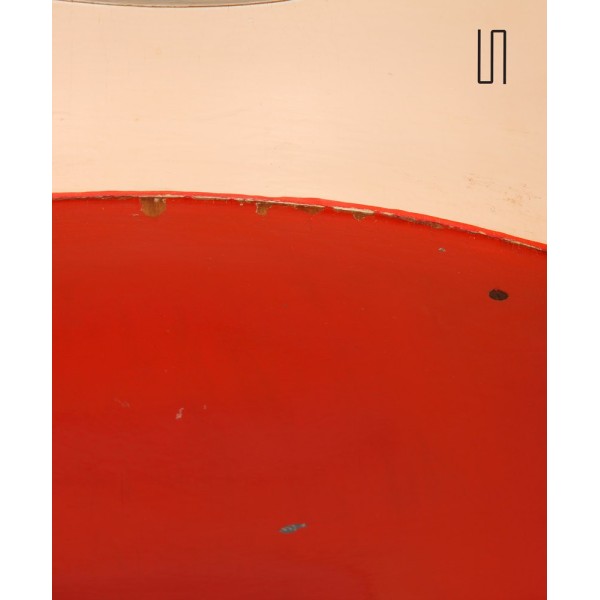 Paire de chaises rouges pour l'éditeur tchèque Ton, 1960 - Design d'Europe de l'Est