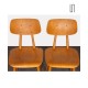 Paire de chaises tchèques vintage, 1960 - Design d'Europe de l'Est