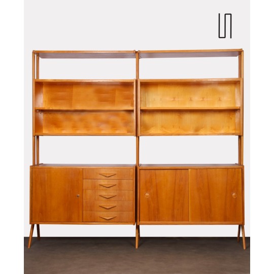 Vintage wall unit by Frantisek Jirak for Tatra Nabytok, 1962 - Eastern Europe design