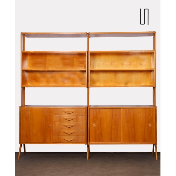 Vintage wall unit by Frantisek Jirak for Tatra Nabytok, 1962 - Eastern Europe design