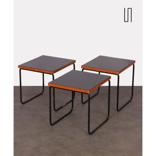 Suite de 3 tables basses attribuées à Pierre Guariche, 1950