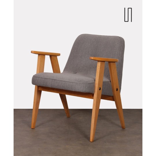 Fauteuil vintage, modèle 366 par Jozef Chierowski, 1960 - Design d'Europe de l'Est