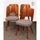 Set of 4 chairs by Oswald Haerdlt for Tatra Nabytok, 1950s - Eastern Europe design