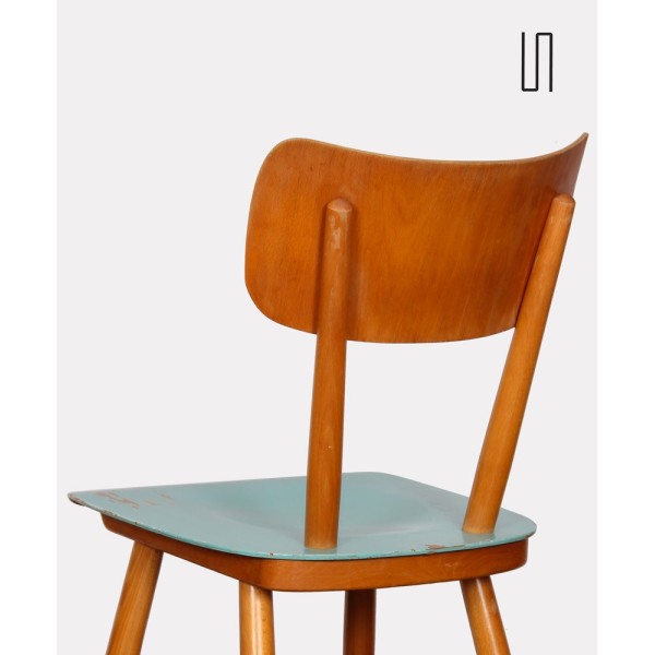 Suite de 4 chaises d'Europe de l'Est pour Ton, 1960 - Design d'Europe de l'Est