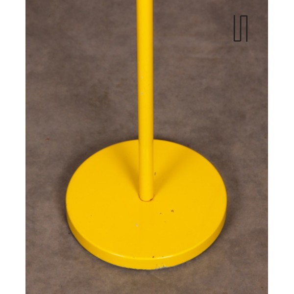 Yellow floor lamp by Josef Hurka for Napako, 1970s - Eastern Europe design