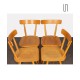 Ensemble de quatre chaises en bois éditées par Ton, 1960 - Design d'Europe de l'Est