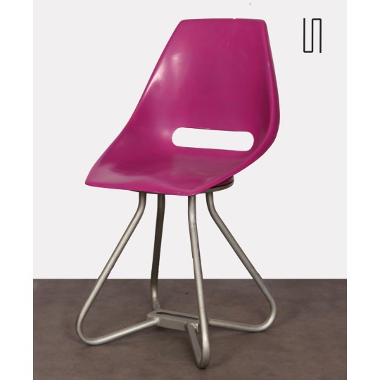 Chaise vintage par Miroslav Navratil pour Vertex, 1960 - Design d'Europe de l'Est