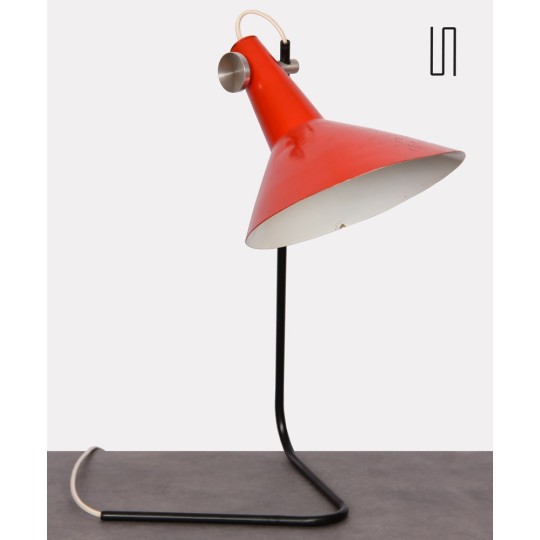 Lampe à poser en métal éditée par Kovona, 1960