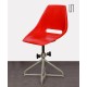 Red chair by Miroslav Navratil for Vertex, 1960s - Eastern Europe design