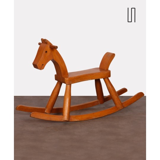 Vintage rocking horse by Kay Bojesen, 1936 - Scandinavian design