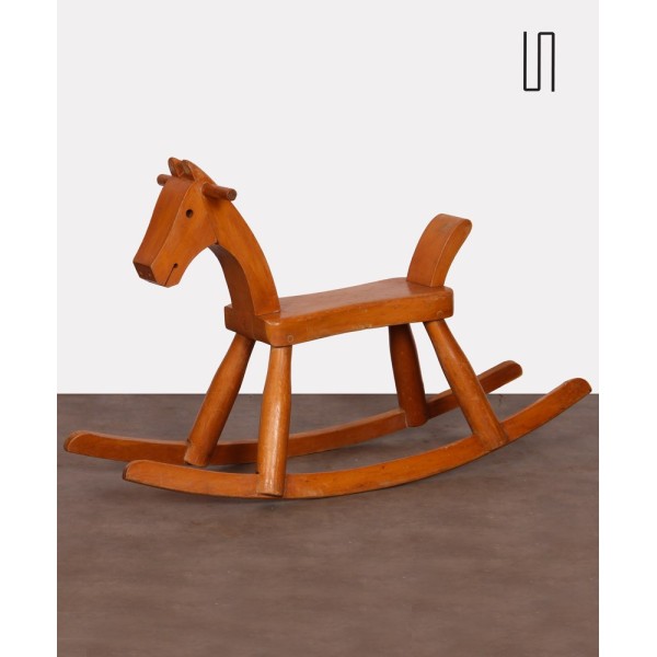 Vintage rocking horse by Kay Bojesen, 1936 - Scandinavian design