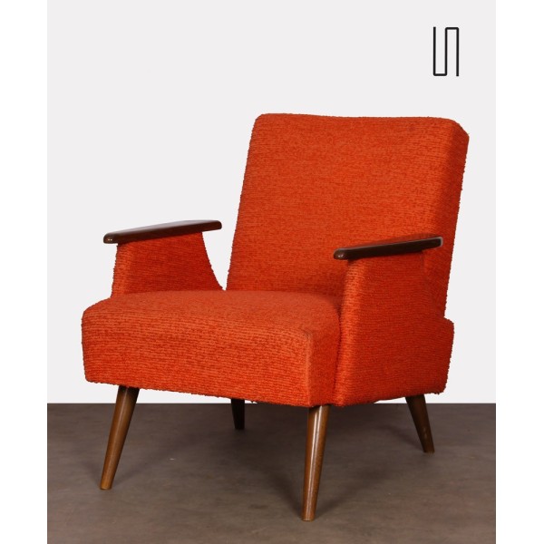 Vintage armchair, Czech design, 1970s - Eastern Europe design