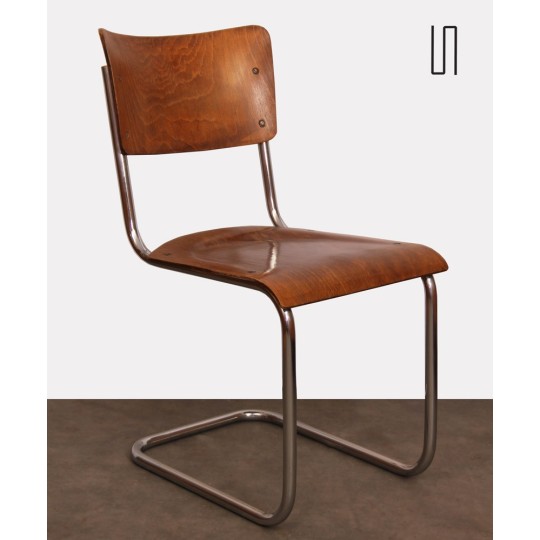 Chaise en métal conçue par Mart Stam, vers 1940 - 