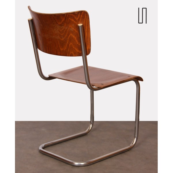 Chaise en métal conçue par Mart Stam, vers 1940 - 