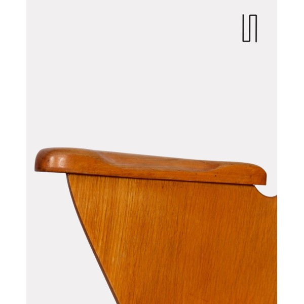 Fauteuil en bois par Lubomir Hofmann, 1960 - Design d'Europe de l'Est