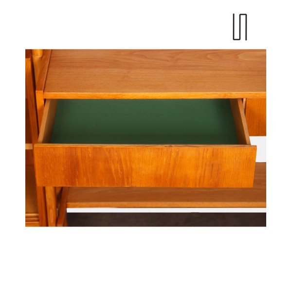 Vintage wooden wall unit by Frantisek Jirak, circa 1960 - Eastern Europe design