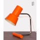 Petite lampe de table orange par Josef Hurka pour Napako, 1970 - Design d'Europe de l'Est