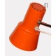 Petite lampe de table orange par Josef Hurka pour Napako, 1970 - Design d'Europe de l'Est