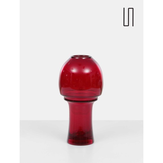Vase rouge d’Europe de l’Est de Zbigniew Horbowy, design soviétique