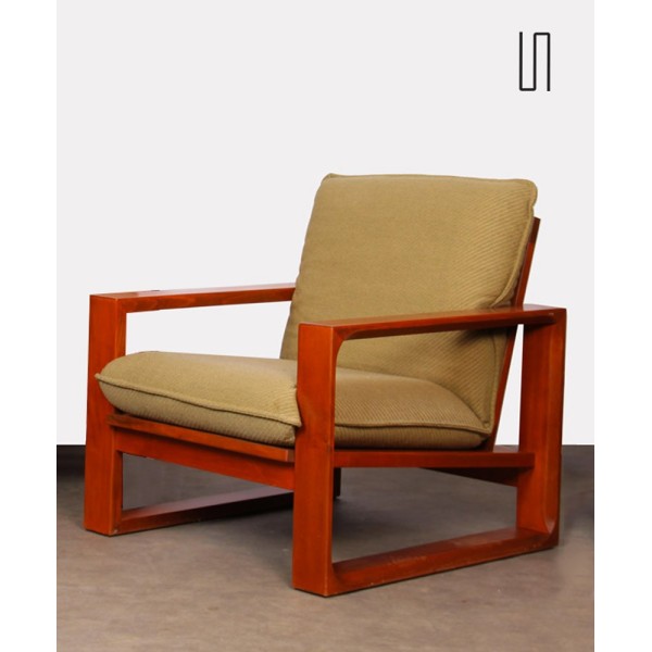 Vintage armchair by Miroslav Navratil, model Daria, 1985 - Eastern Europe design