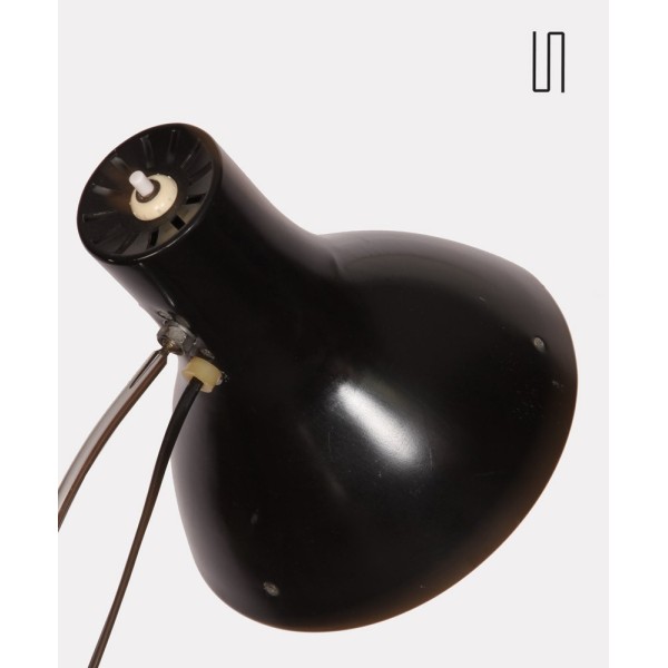 Lampadaire vintage en métal noir par Josef Hurka pour Napako, 1960 - Design d'Europe de l'Est