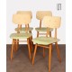 Set of 4 vintage chairs, edited by Ton, 1960s - Eastern Europe design