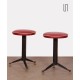 Pair of craftsman's vintage stools, 1960s - 