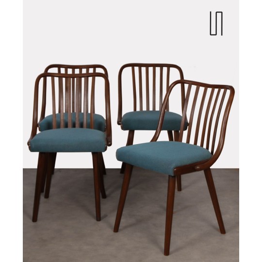 Ensemble de 4 chaises par Antonin Suman pour Jitona, 1960 - Design d'Europe de l'Est
