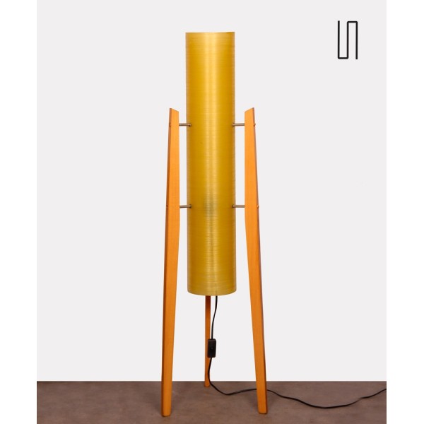 Fiberglass floor lamp produced by Novoplast, 1970s - Eastern Europe design