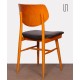 Pair of vintage chairs in wood and skai, 1960s - Eastern Europe design