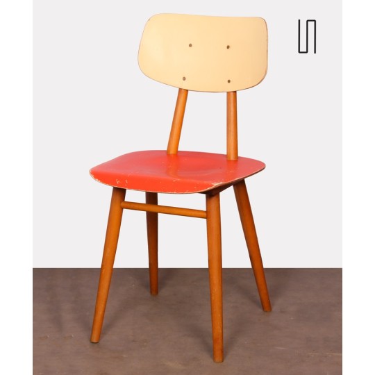 Chair produced by Ton in the 1960s - Eastern Europe design