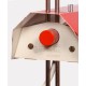 Lampe rouge en métal dessinée par Josef Hurka pour Lidikov, 1970 - Design d'Europe de l'Est